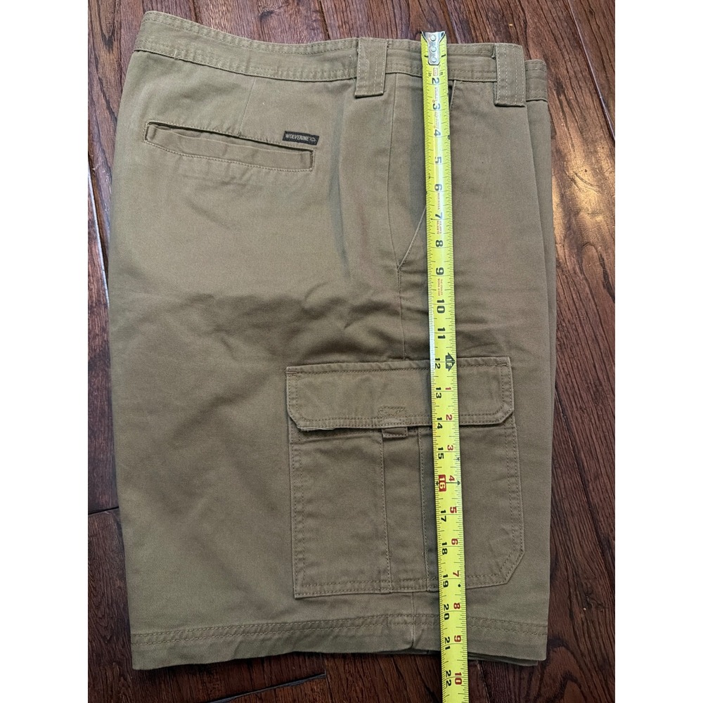 Wolverine‎ Mens Khaki Tan Cargo Shorts 100% Cotton Workwear Size 40
